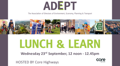 Lunch and Learn  22nd September 12.00 -12.45