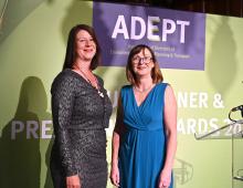Image of ADEPT Presidents Angela Jones and Ann Carruthers