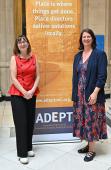 ADEPT Presidents Ann Carruthers and Angela Jones