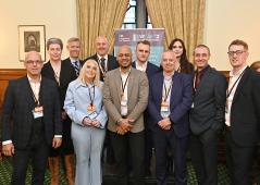 image showing posed group photos of 11 Live Labs 2 project leaders at Westminster 