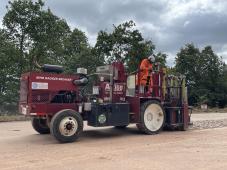 image of a 'Badger Breaker' for the rubblisation process in Somerset for the Wessex Live Labs 2 initiative