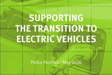 Supporting the transition to electric vehicles